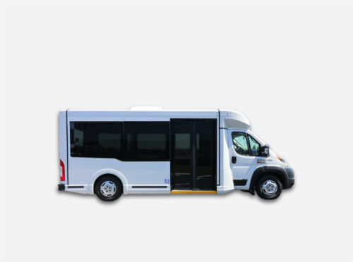 ram promaster 3500 frontrunner bus in white